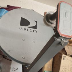 Boat Satellite TV Dish And Stand. - Portable. Use For Anything.