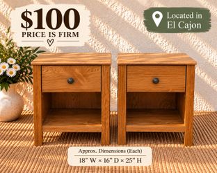 Nightstand Pair