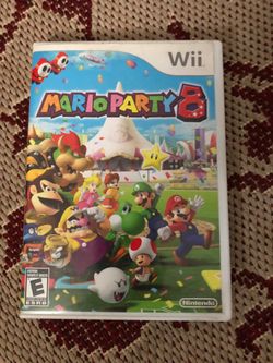 Wii Mario Party 8 game