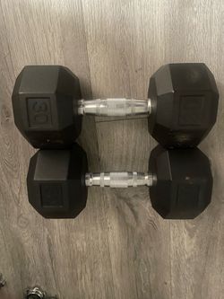 Pair of 30 lb Dumbbells