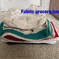 Fabric  grocery  bags   -   $2  each