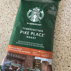 STARBUCKS GROUND COFFEE PACKETS (18 Per Box)