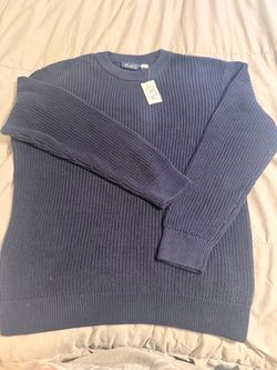 The Children's Place Navy Knit Crewneck Sweater