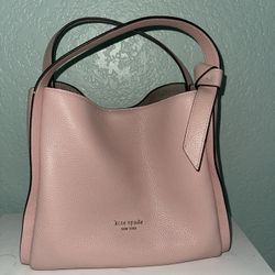 Kate Spade New York Knott Medium Crossbody Tote- Color Mochi Pink