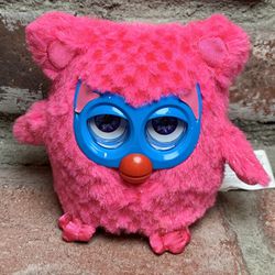 Fuzzy Wonderz Hatchimals Talking Interactive Pink Artic Owl Rosey Furby WORKS