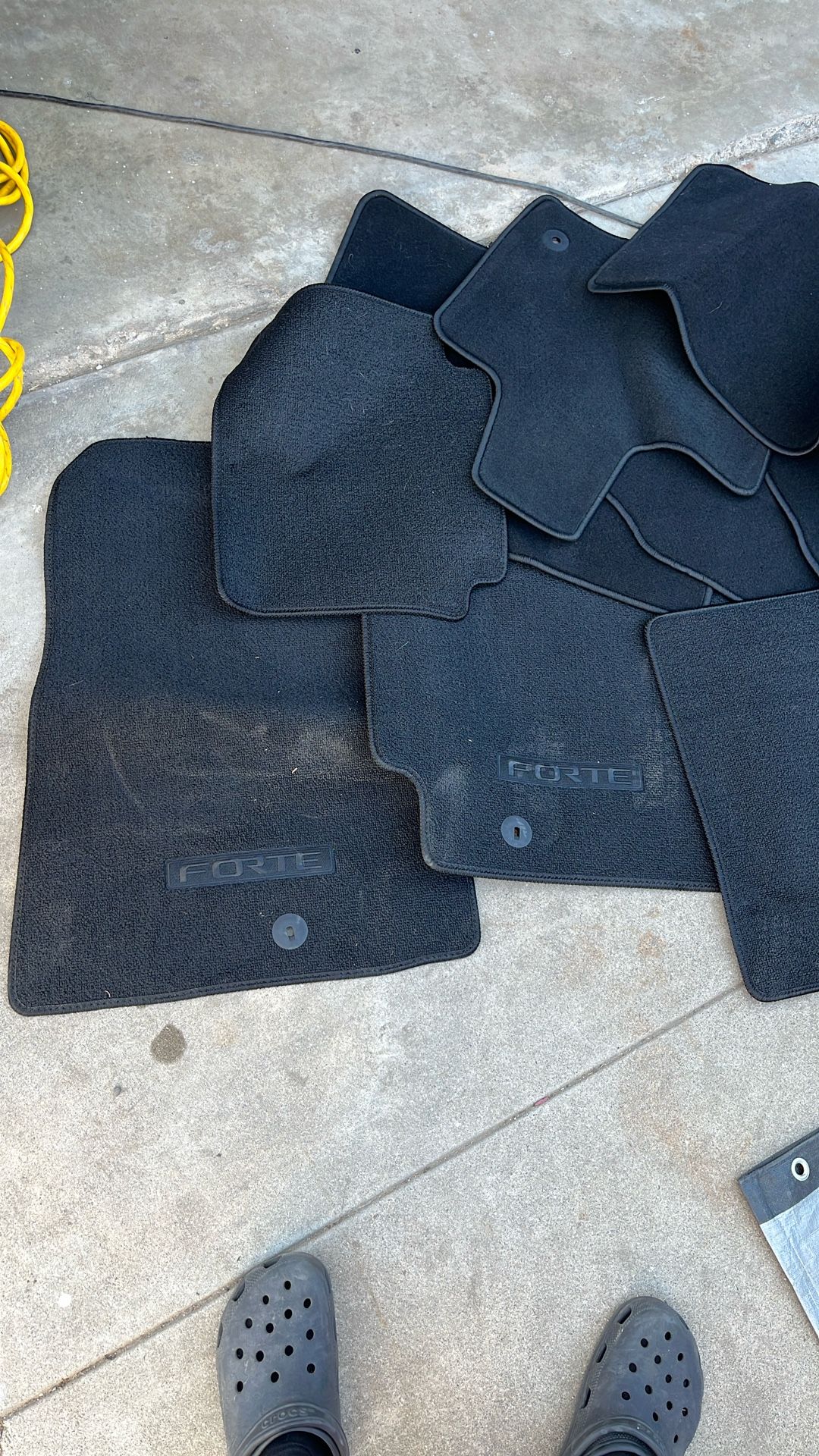Random floor mats
