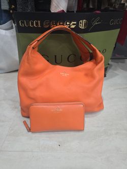 Orange Kate Spade ♠️ Handbags And Wallets
