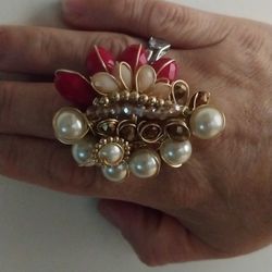 Adjustable handmade ring. Mexican craftsmanship.