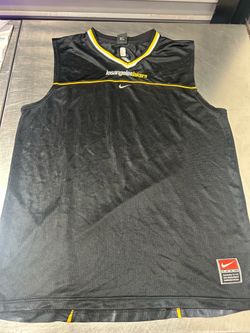 Nike Los Angeles Lakers Basketball Shooting Shirt Jersey Black XL Y2K Vintage