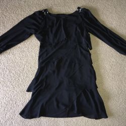 Ladies Dressy Black Dress Size 12 