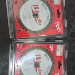  2 Saw Blade Milwaukee 