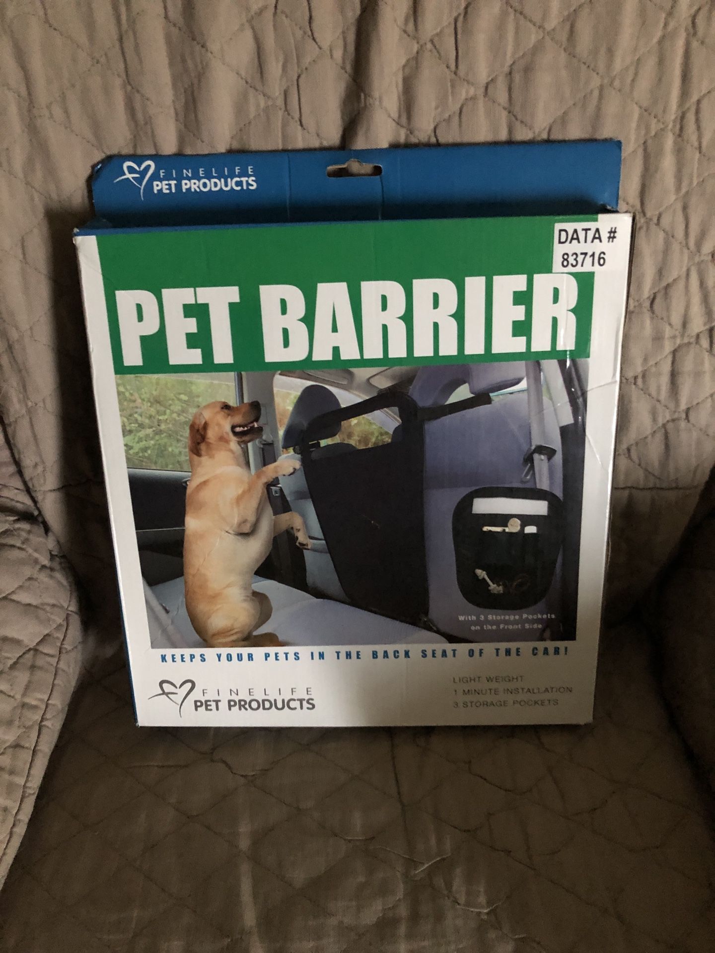 New In Box Finelife Pet Barrier