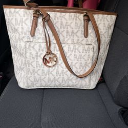 MK tote with matching wallet