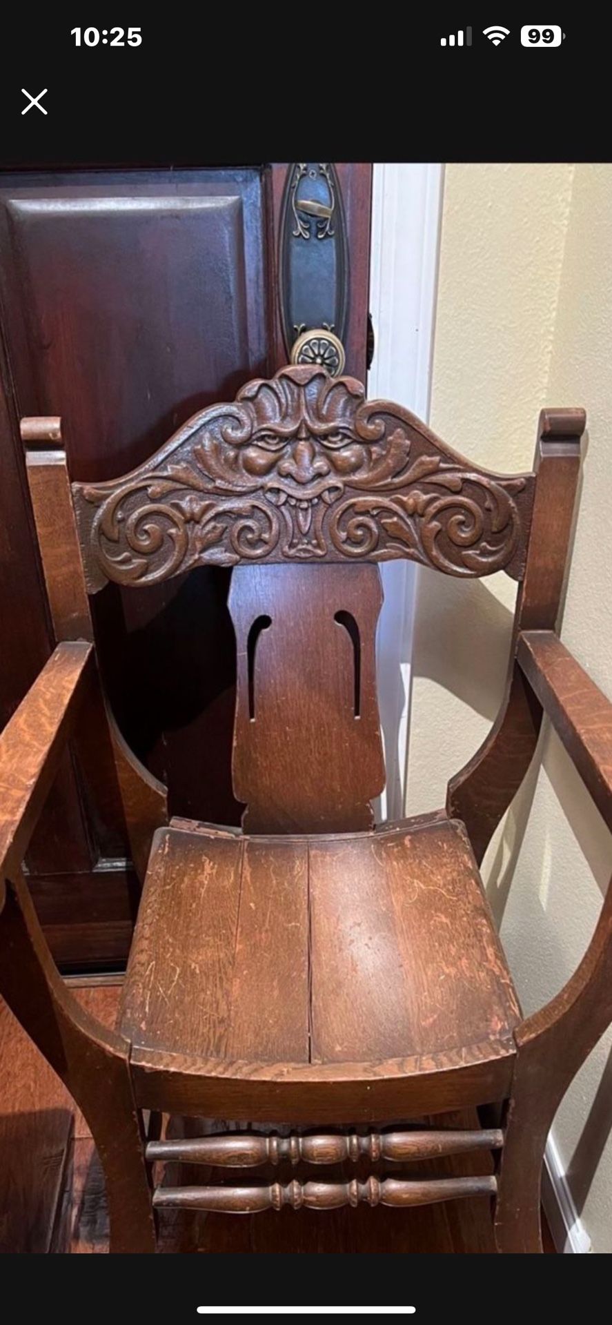 Collectible antique Northwind chair oak $350 pick up in Canyon country/Santa Clarita cross posted MQ