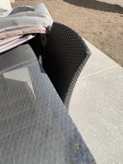 Outdoor Table With 6 Chairs 