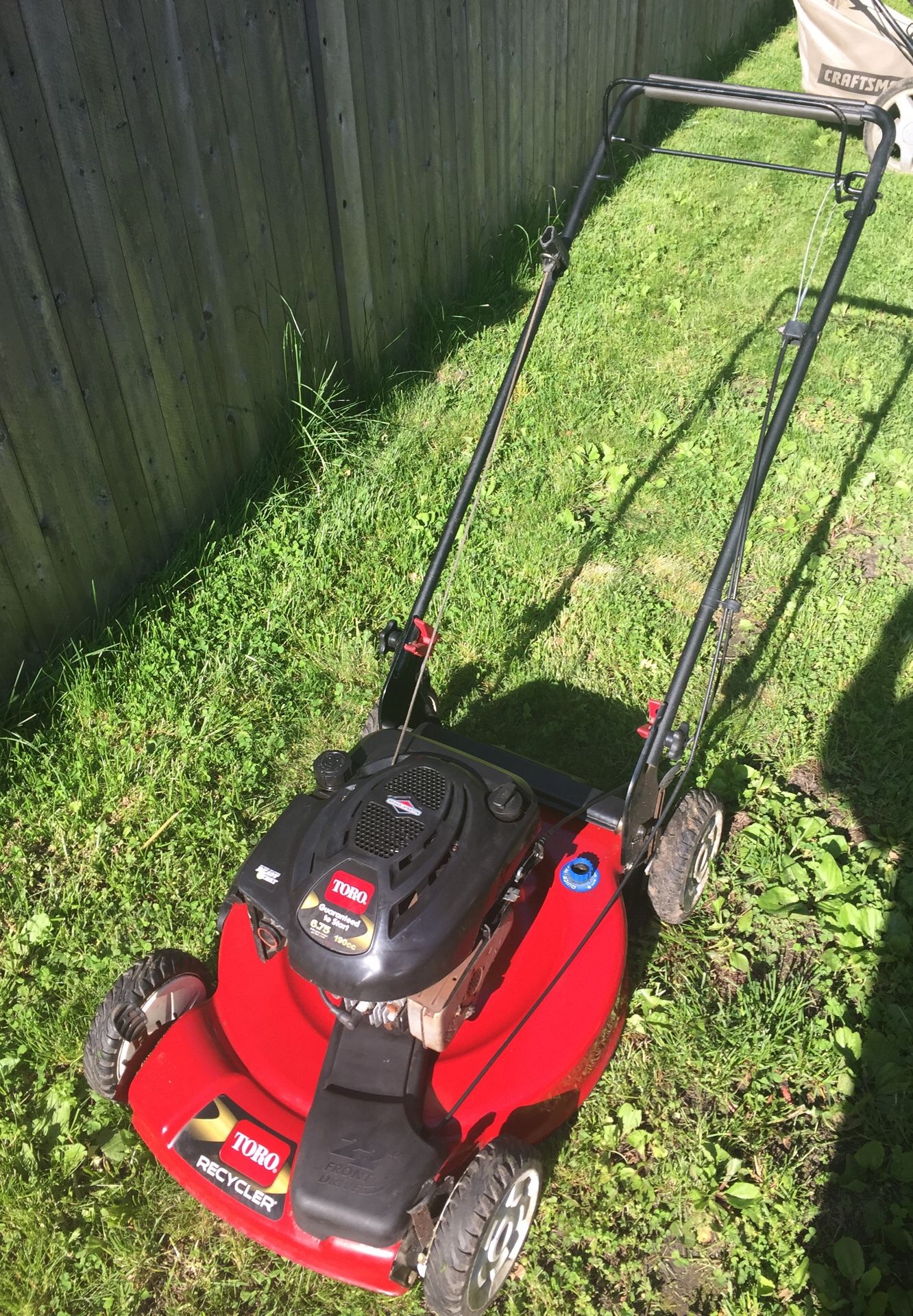 Toro Recycler 6.75HP 190cc With Briggs & Stratton Engine Self Propelled