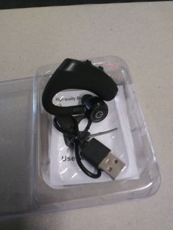Easy Connect Wireless Black Earpiece