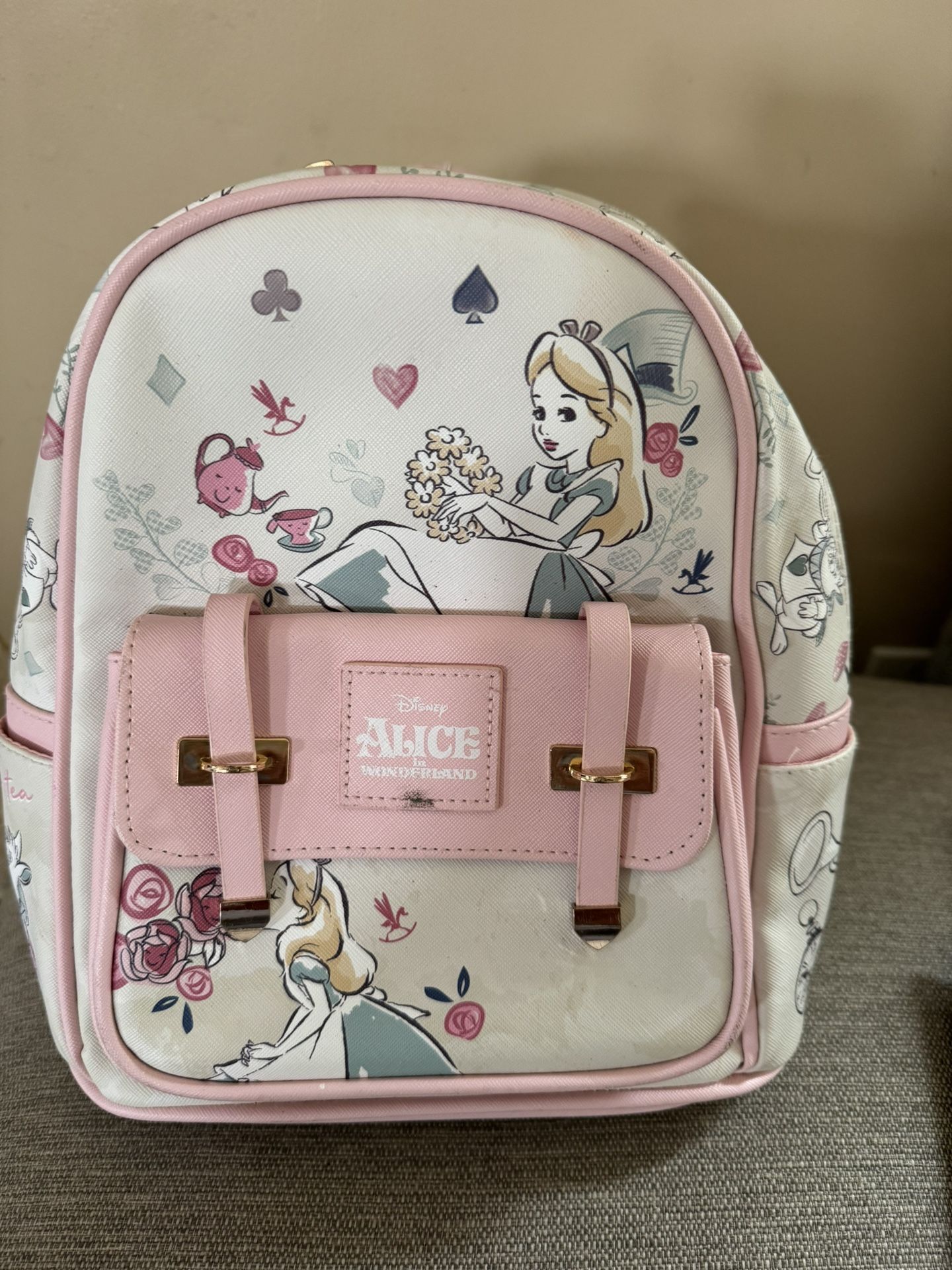 Disney Alice In Wonderland Mini Backpack 