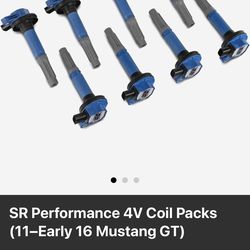 SR Performance 4V Coil Packs Ford Mustang 2016-17