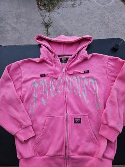 FB County Rhimestone Zip-Up Hoodie