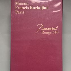 Baccarat Rouge 540 New 1/1