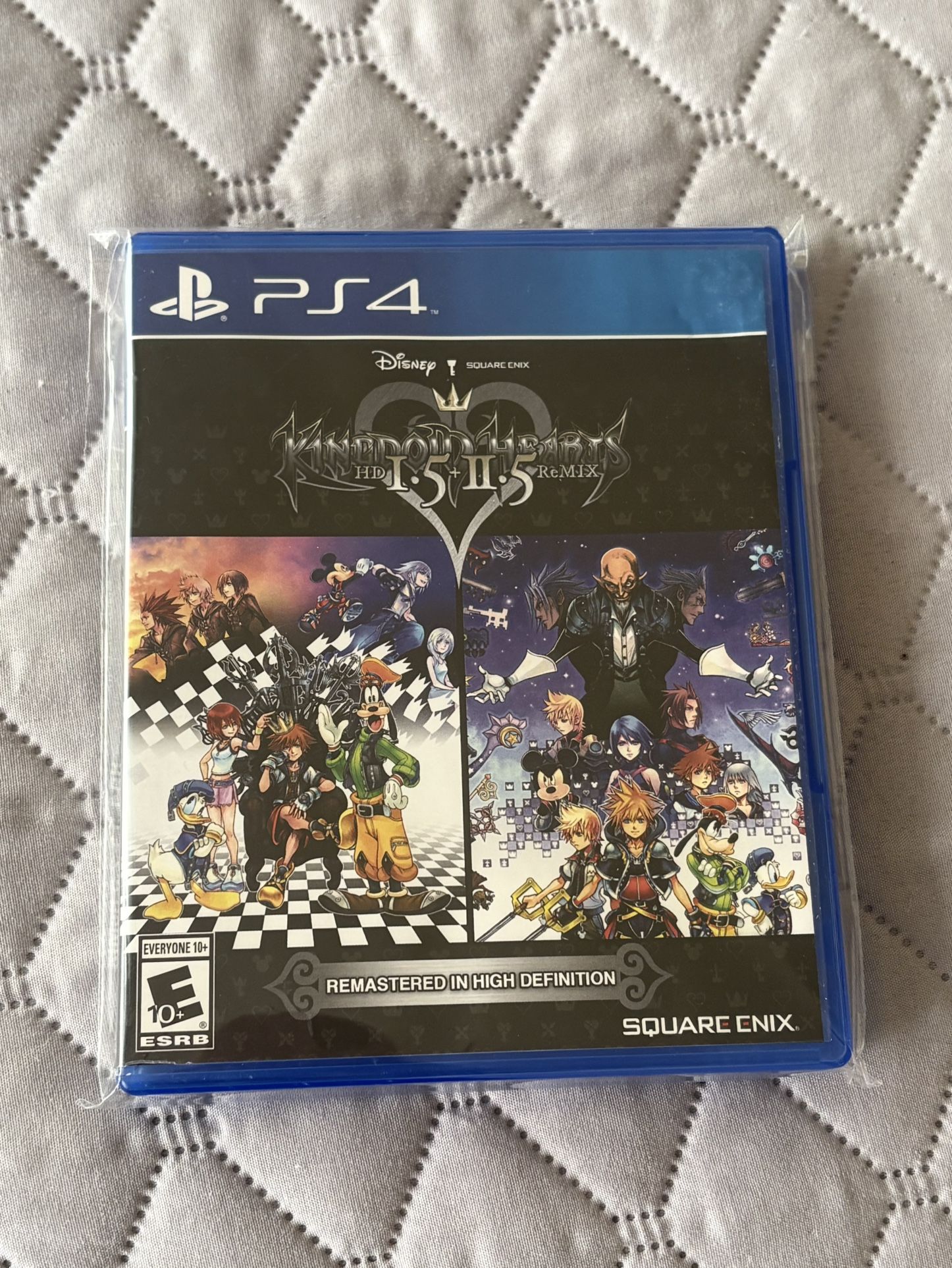 Kingdom Hearts HD 1.5 + 2.5 Remix (Sony PlayStation 4, 2017) CIB