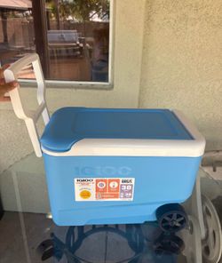 Igloo roller cooler 38 qt new