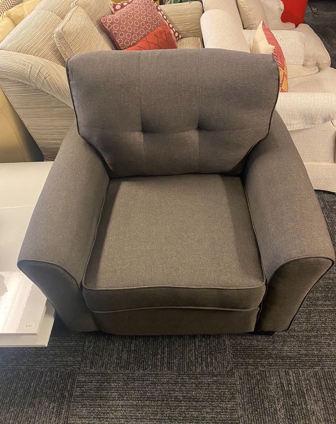 Pair of Dark Grey Chairs