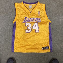 Reebok Lakers Shaquille O’Neal Jersey