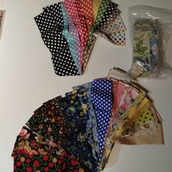 Assorted Fabric Strips 