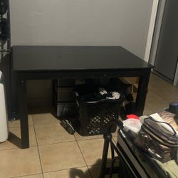 Black Table 