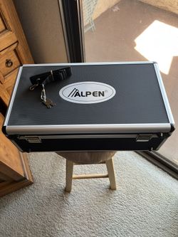 Storage box 2nd Amend-on Aluminum case with foam interior Padded cutout Tear down American America Freedom Trump USA PROTECT Secure Range First