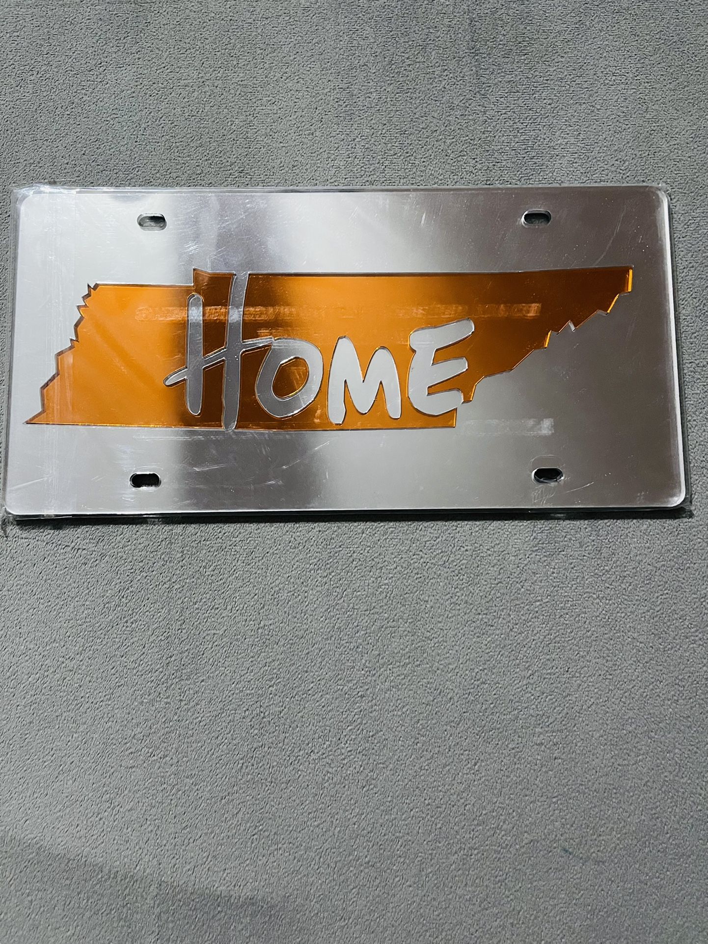 Tennessee State License Plate, New still in plastic.