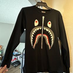 Bape Shark Zipper Long sleeve