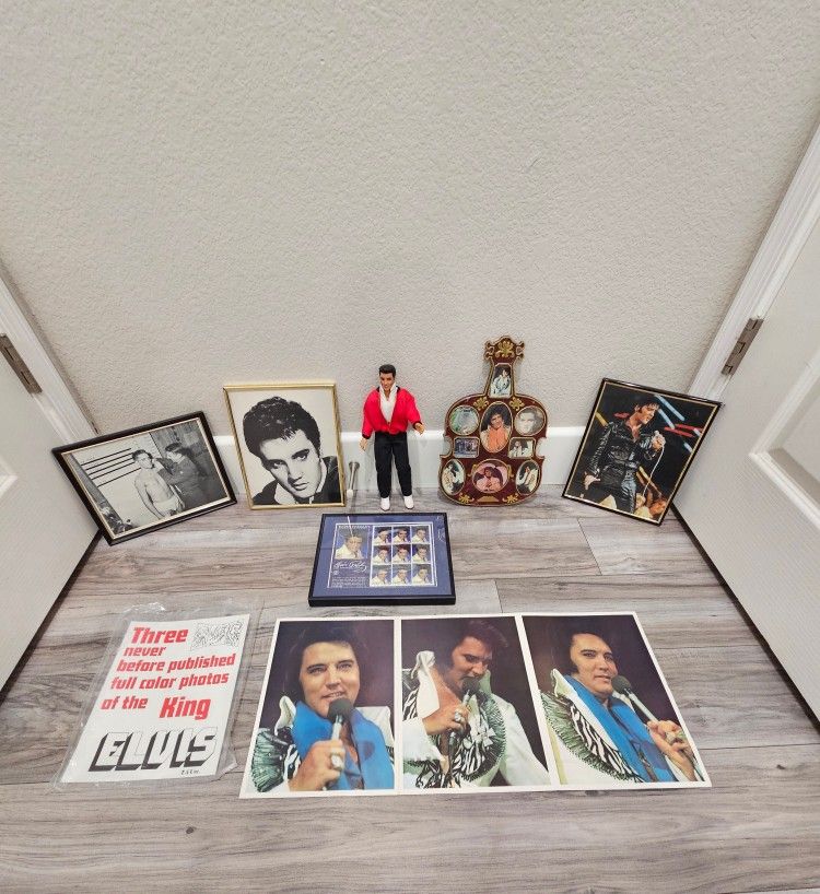 Elvis Presley LOT 7 Items Total
