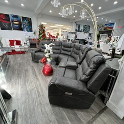 Power Grey sectional 