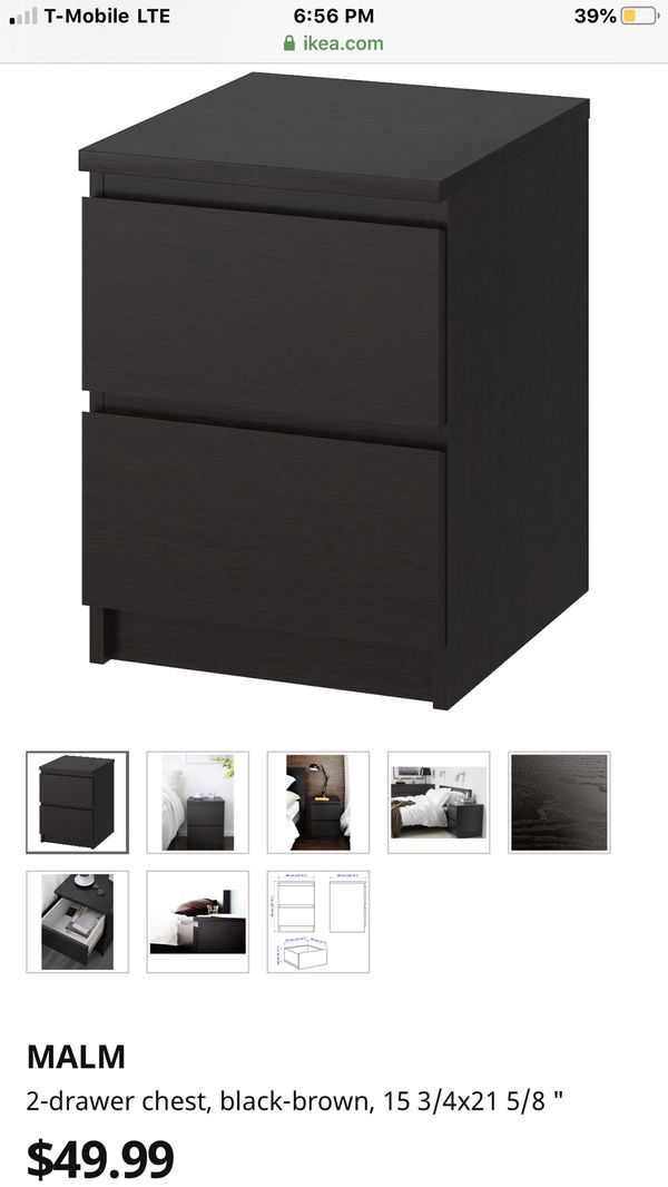 IKEA 2 drawer nightstand for Sale in Portland, OR OfferUp