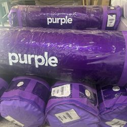 New Cal King Purple Mattress 