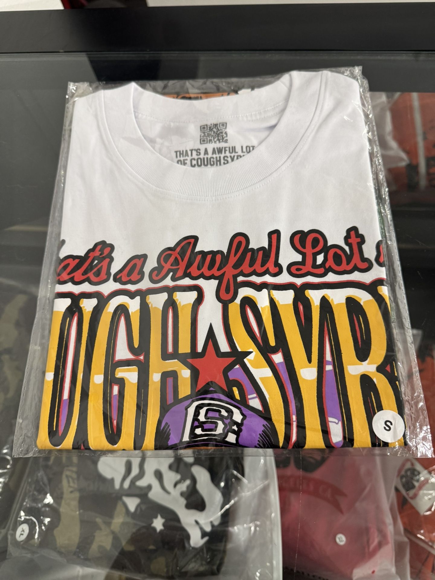 Awful Lot Of Cough Syrup Baseball Tee
