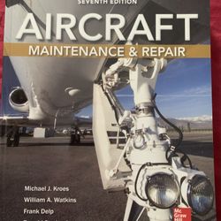 Aircraft Maintenance & Repair Seventh Edition Garage Sale June 5-7