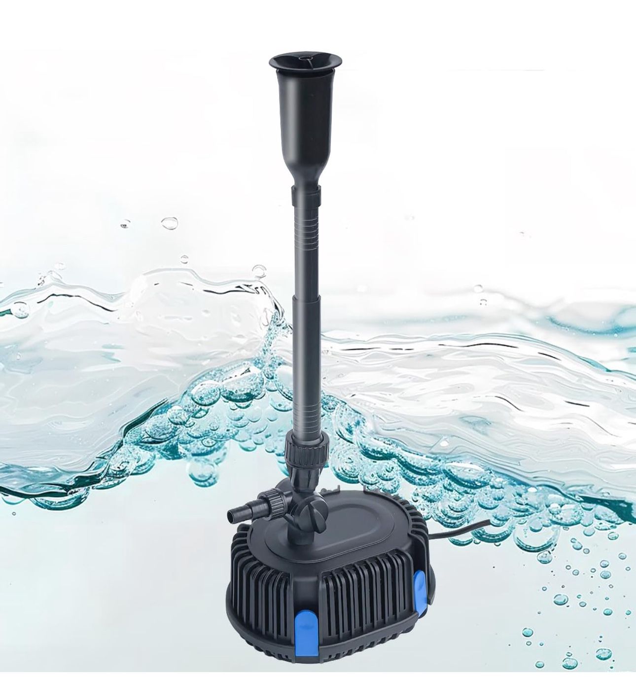 🌊 CHP-1500 Pond Filter Fountain Pump – Keep Your Pond Crystal Clear! 🐠🌿