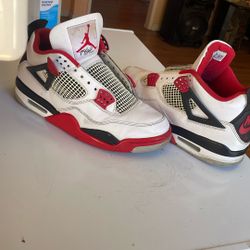 Jordan 4s Fire Red 