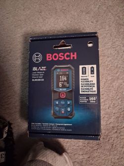 BOSCH Blaze Lazer Measure GLM165-22