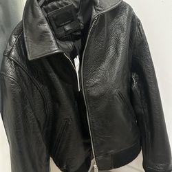 Brand New Zara Genuine Leather Jacket