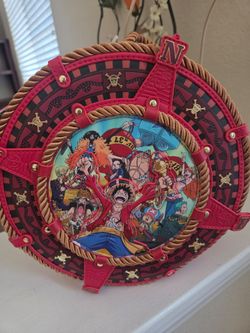One Piece Anime Round Crossbody Bag