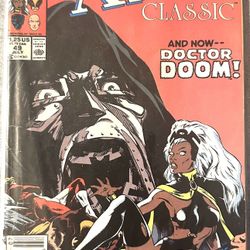 Marvel Comics, X-Men Classic And Now Dr. Doom Number 49 July 1990