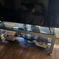 Glass Tv Stand 
