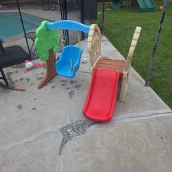 Kids Slide And Swing