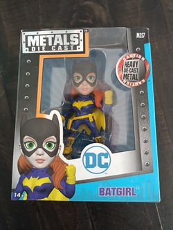 4" DC BATGIRL DIE CAST METAL JADA FIGURINE
