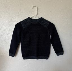 Class Club boys vintage 100% Cotton navy blue knitted sweater size 4/5